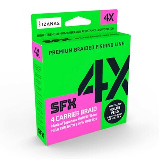 Sufix SFX 4 Carrier Braid Multicolor 300m 0,330mm 23kg/50lbs