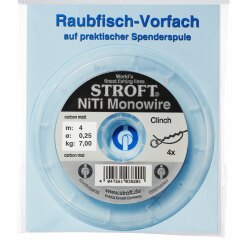 Stroft NiTi Monowire Titanium Vorfach 4m