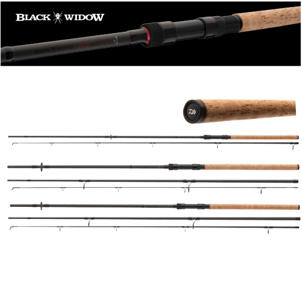Daiwa Black Widow XT Bait Allroundrute 3,60m 30-90g 3teil.