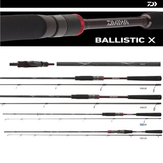 Daiwa Ballistic X Baitcast Rute 2,10m 8-35g