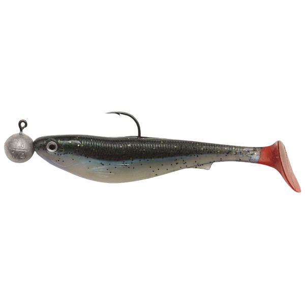 Kinetic Playboy R2F Gummifisch fertig montiert 90 mm / 12 g / 3 pcs Moonshiner