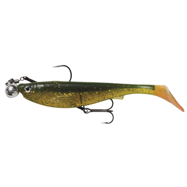 Kinetic Playboy R2F Gummifisch fertig montiert 130 mm / 25 g / 2 pcs Golden Frog