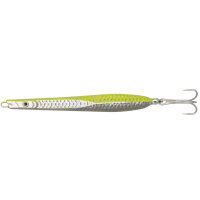 Kinetic Twister Sister Pilker 80g Chartreuse / Silver