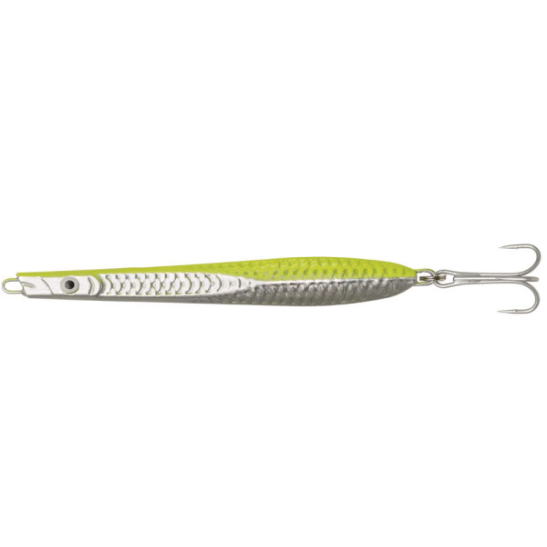 Kinetic Twister Sister Pilker 400g Chartreuse / Silver