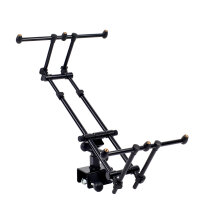 Daiwa Boat Rod Pod 3er Version Black