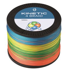 Kinetic 4 Braid 1200m 0,35mm 28,3kg Multi Colour...