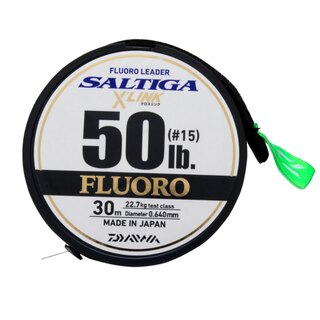 Daiwa Saltiga X Link Fluorocarbon Leader 30m 0,23mm / 8lbs 3,6Kg