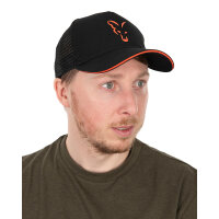 Fox Collection Trucker Cap Black & Orange