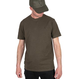 Fox Collection T-Shirt Green Black Gr.S