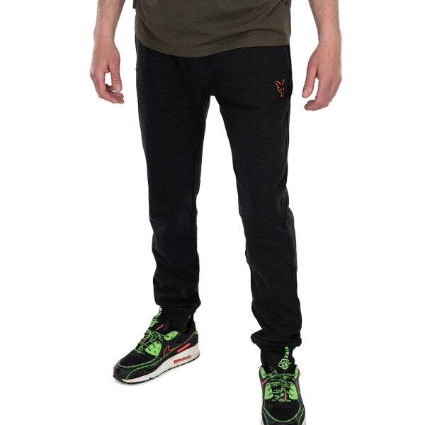 Fox Collection LW Jogger Black & Orange Gr,XL