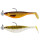 Westin ShadTeez fertig montiert 2er Pack Gummifisch 9cm Clear Water Mix1