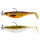 Westin ShadTeez fertig montiert 2er Pack Gummifisch 12cm Clear Water Mix1
