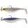 Westin ShadTeez fertig montiert 2er Pack Gummifisch 12cm Clear Water Mix2
