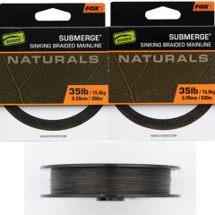 Fox Edges Naturals Submerge Braid 300m oder 600m