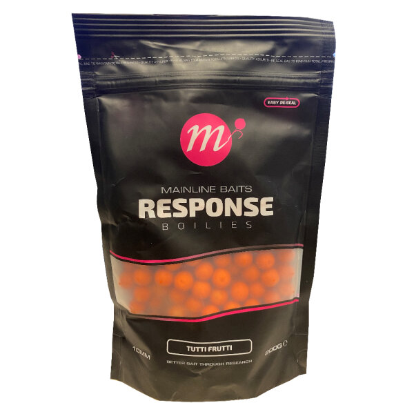 Mainline Shelf Life Boilies Tutti Frutti 10mm 200g