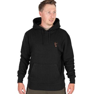 Fox Collection Hoody Black & Orange Gr.S