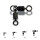 VMC 3591BK Doppel Swivel 1x2 55kg