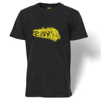 Black Cat T-Shirt Schwarz Gr.L