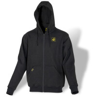 Black Cat Cat Zipper schwarz Hoodie Gr.S