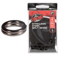 Fox Rage Strike Point Stainless Steel Split Rings Large
