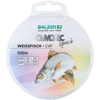 Balzer Camtec Speci Weissfisch 500m 0,18mm 2,9kg