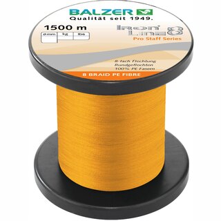 Balzer Iron Line 8 orange 10m 0,08mm / 7,2kg