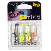 Fox Rage Ultra UV Mini Fry 4cm Mixed Colour Loaded