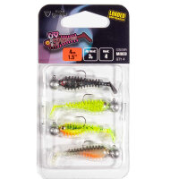 Fox Rage Ultra UV Micro Spikey 4cm Mixed Colour Loaded