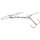 Balzer Shirasu Anti Tangle Hecht System für Clip on Gewichte 5,5cm Gr.1