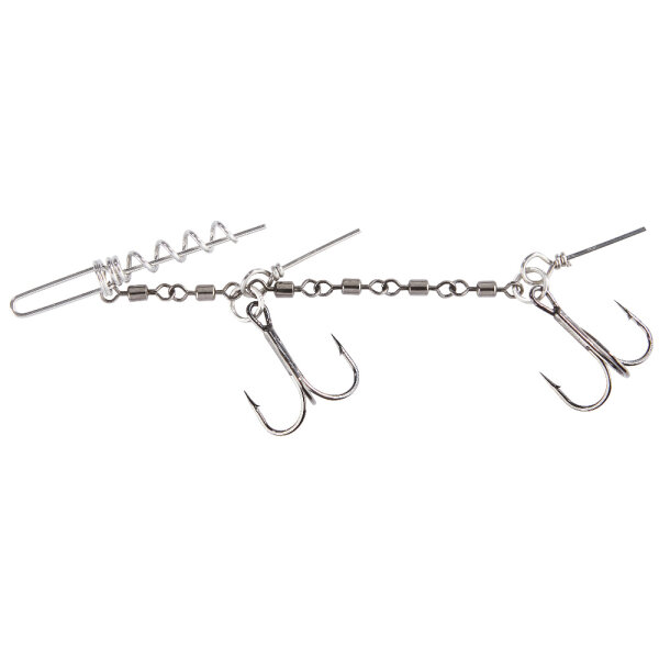 Balzer Shirasu Anti Tangle Hecht System für Clip on Gewichte 14cm Gr.1/0