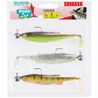 Balzer Shirasu Shad 2Go Zielfisch Set Zander