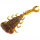 Balzer Shirasu Street Micro Beast 3,8cm Green Pumpkin Amber Red