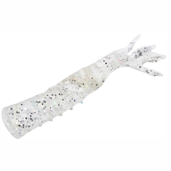 Balzer Shirasu Street Hairy Tubes 4,0cm Crystal