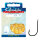 Gamakatsu Mais Corn Haken gebunden 1130G Gold 75cm Gr.10 / 0,16mm
