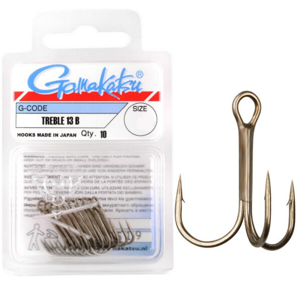 Gamakatsu Drilling 13B Bronze Gr.1/0