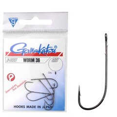 Gamakatsu Haken Worm 36 Black Gr.4/0