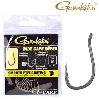 Gamakatsu G-Carp Wide Gape Super Haken Size 8