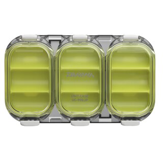 Daiwa Box WP Kleinteilebox Wasserdicht mit Magnetfolie 9 Fcher Flach Green smoke