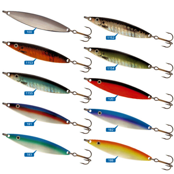 Falkfish Meerforellenblinker Kingtrout 18 Gr. Black Holo