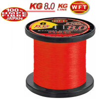 WFT KG 8.0 red Superbraid 10m 0,14mm/19Kg