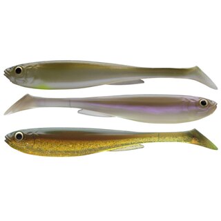 Daiwa Prorex Slim Shady Nature Set Gummifisch Shad color Mix 16,0cm