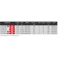 Daiwa Morethan Shad Attack Spinnrute 2,40m / 7-32g