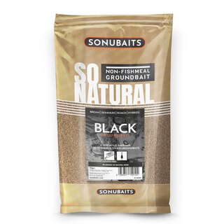 Sonubaits So Natural Futter 1kg Black
