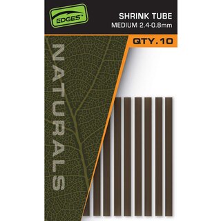 Fox Edges Naturals Shrink Tube M 2,4-0,8mm