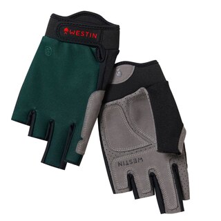 Westin Drip UPF Half Finger Glove Handschuhe Forest Medium