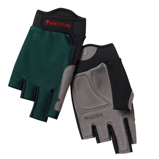 Westin Drip UPF Half Finger Glove Handschuhe Forest X-Large