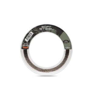 Fox Soft Steel Fleck Camo Leader 0,70mm 60lb = 27,3Kg 80m