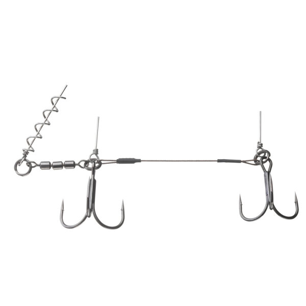 Daiwa Prorex Screw-in Shallow Rig Gr.L 20-30cm Dr.Gr.3/0+2/0