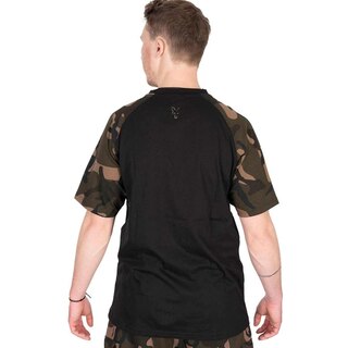 Fox Black / Camo Outline T-Shirt Gr.S