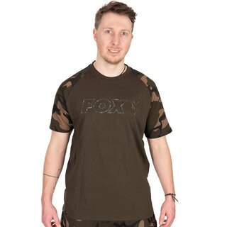 Fox Khaki / Camo Outline T-Shirt Gr.S